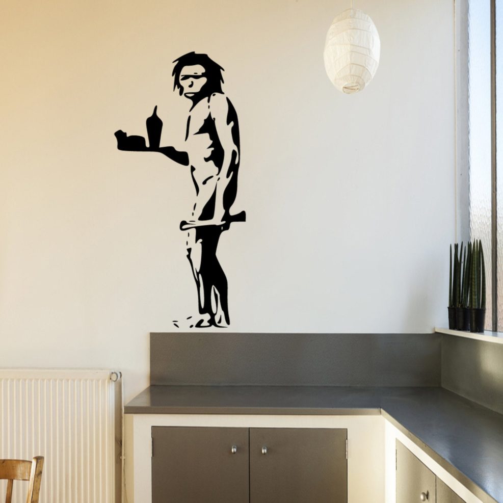 Banksy Takeout - GDirect Wall Stickers NI