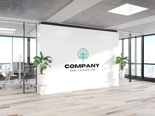 Company Logo Wall Graphic